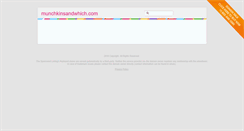 Desktop Screenshot of munchkinsandwhich.com